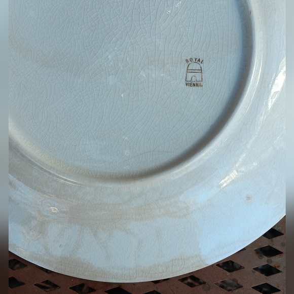 1800s Royal Vienna Porcelain Cabinet Plate "A Dainty Meal" - Picture 14 of 16